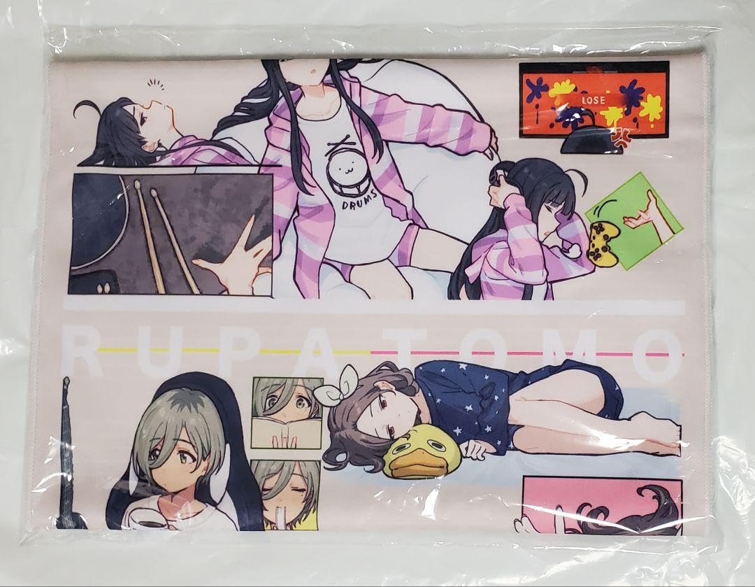 Amazon.co.jp: ガールズバンドクライ AniBirth EDイラスト タオル